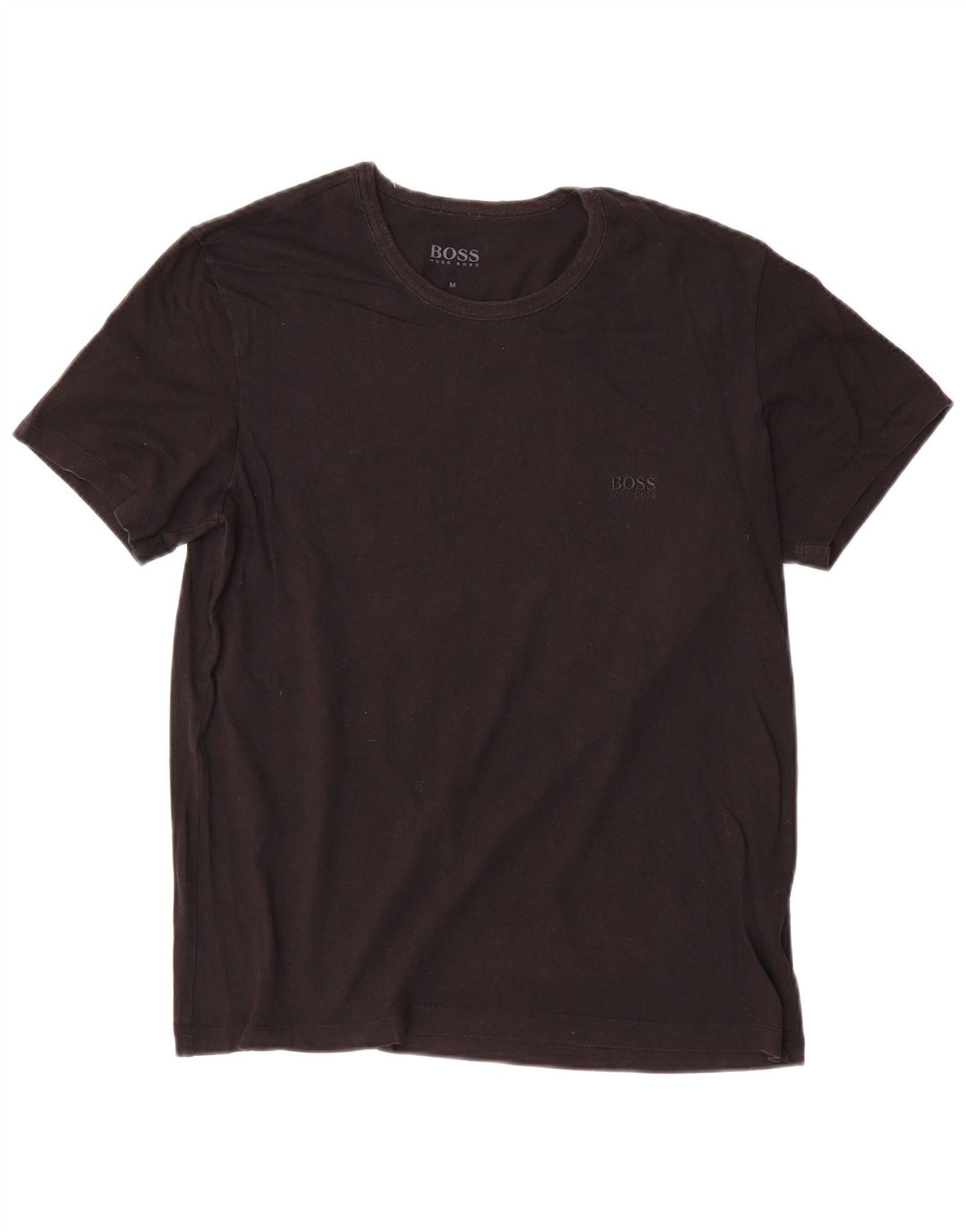Tricou pentru bărbați Hugo Boss Top mediu din bumbac negru