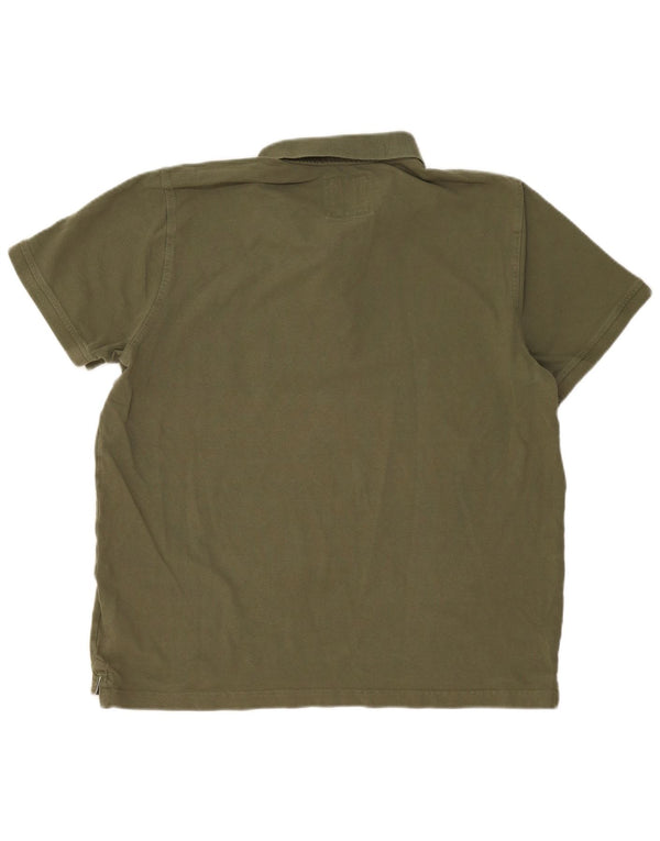 Crew Clothing Tricou polo pentru bărbați 2XL bumbac kaki