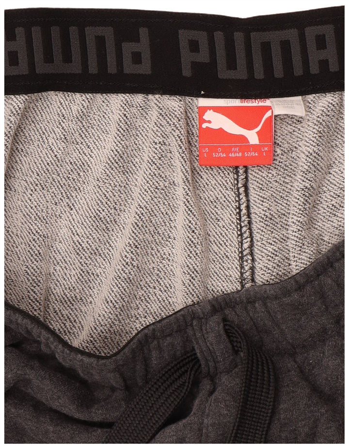 Pantaloni scurți sport PUMA pentru bărbați, mari, gri