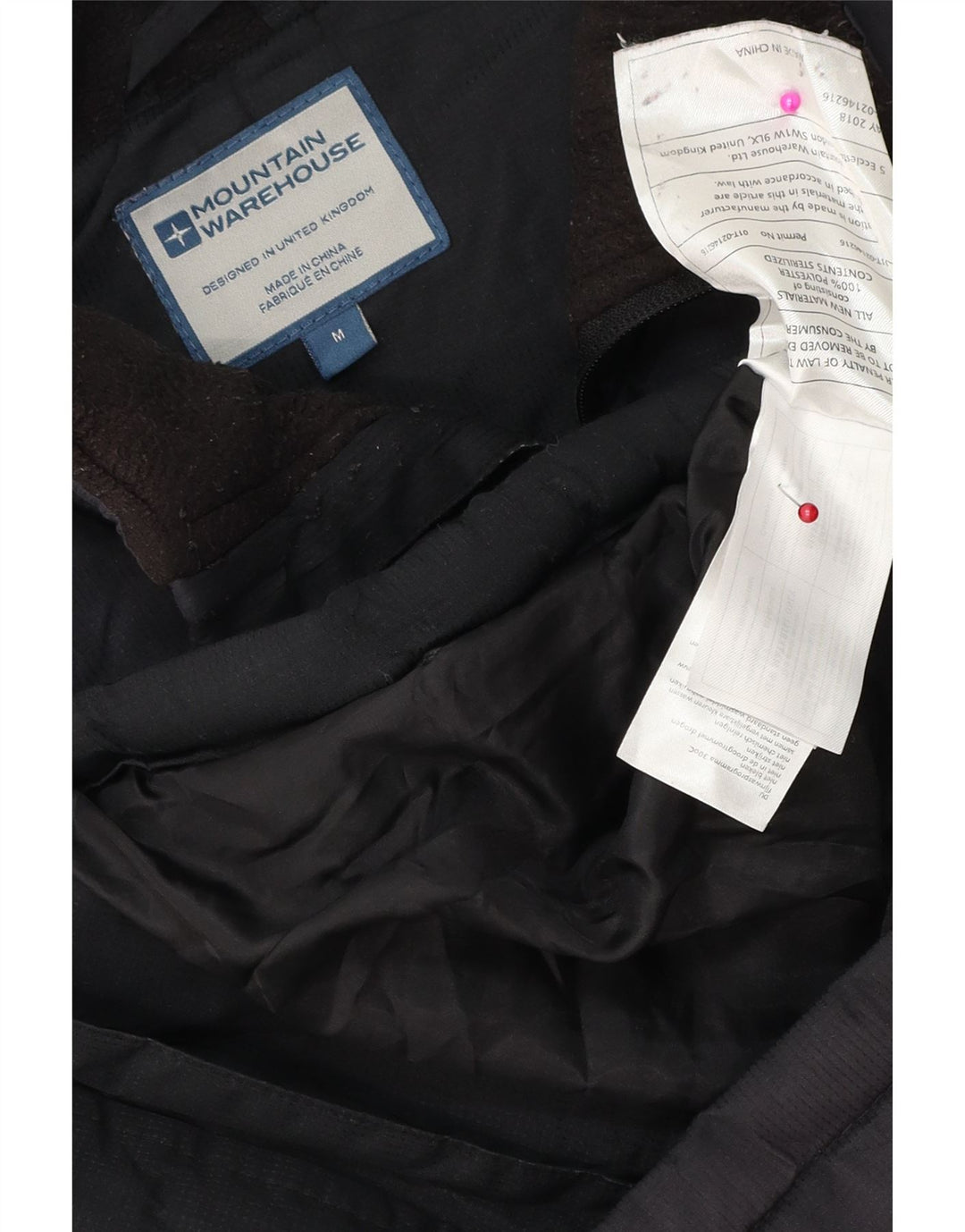 MOUNTAIN WAREHOUSE Gilet căptușit pentru bărbați UK 38 Medium Bleumarin Poliester