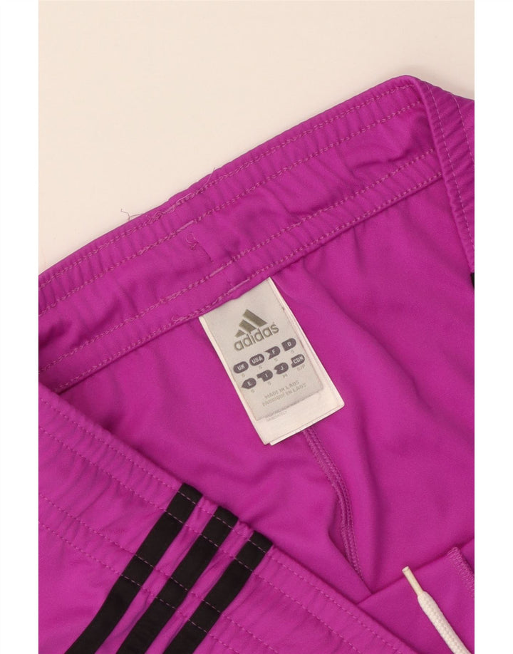 Pantaloni scurți sport pentru bărbați Adidas Climalite, poliester violet mic