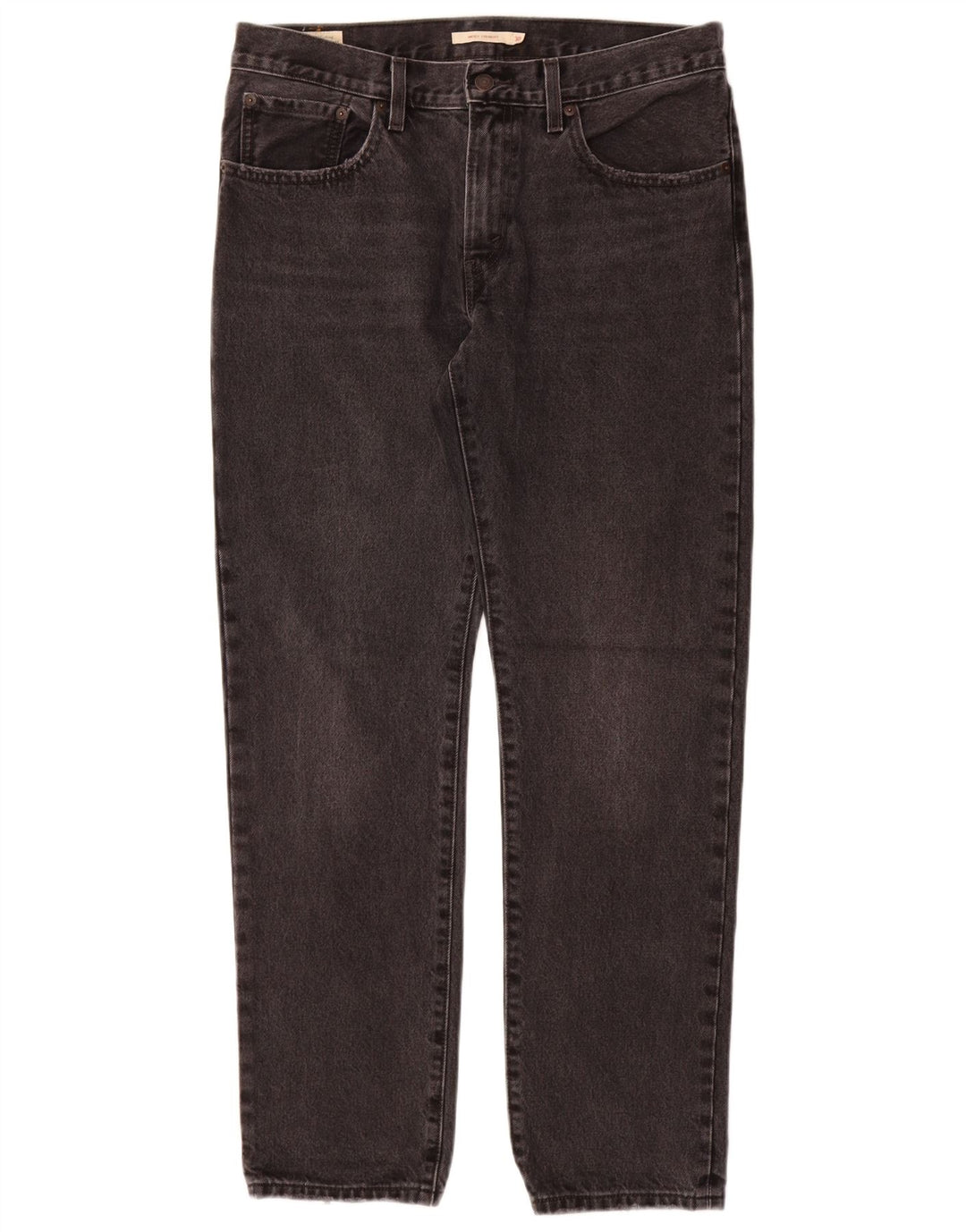 Blugi drepti pentru femei cu talie medie LEVI'S L30 L31 bumbac gri