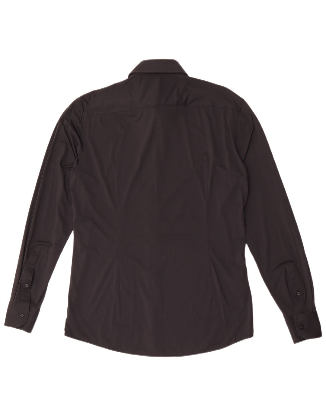 Cămașă pentru bărbați Hugo Boss Slim Fit Mărimea 40 Poliamidă neagră medie