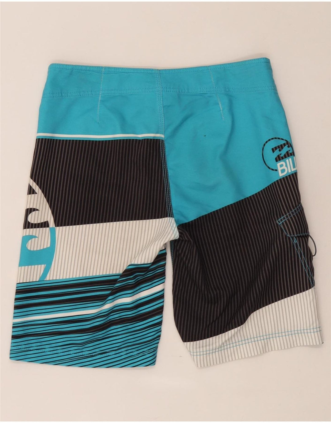 Pantaloni scurți de înot grafic pentru bărbați Billabong, albastru mediu, poliester color bloc