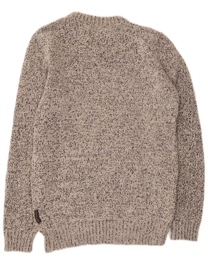 FRENCH CONNECTION Pulover pentru femei cu gât de barcă UK 14 Medium Gri