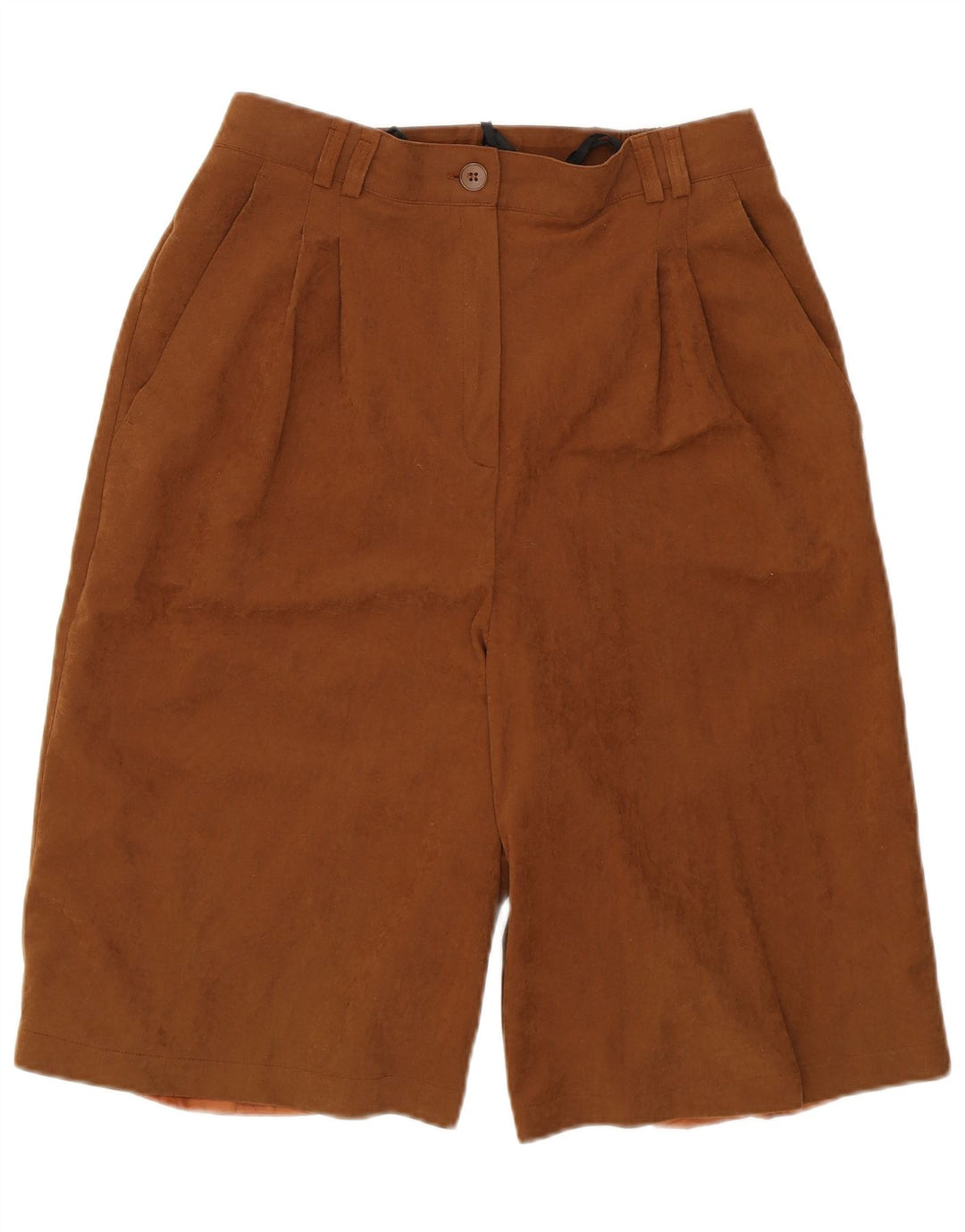 VERSE Womens Pegged Bermuda Shorts IT 42 Medium W28 Brown