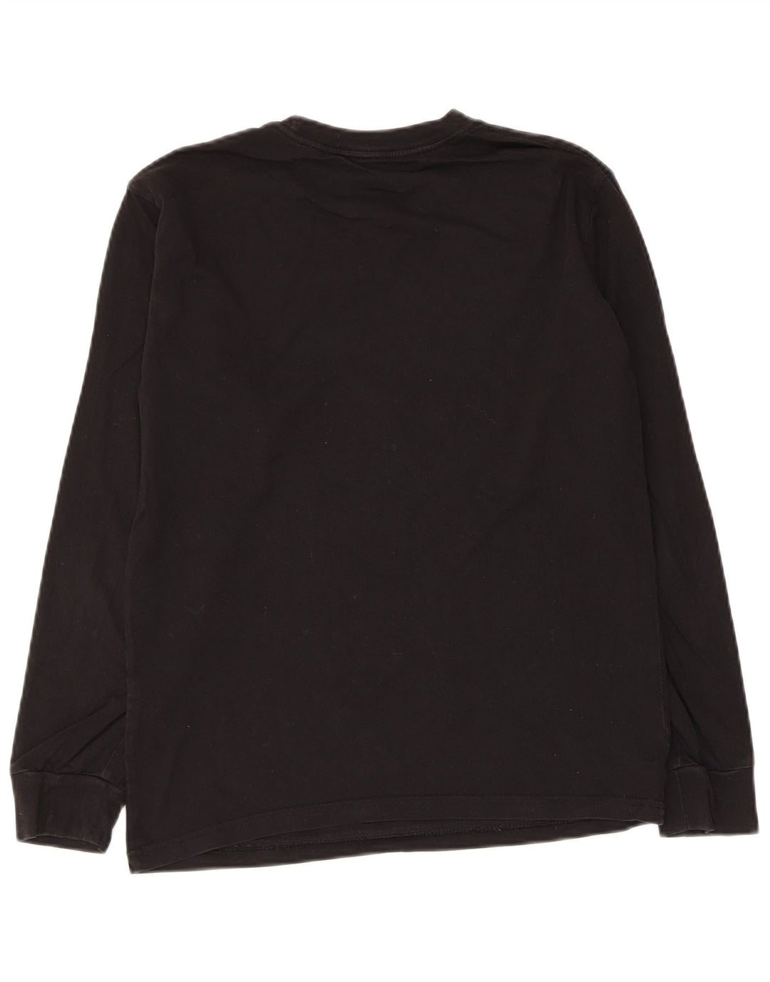 Vans pentru bărbați Classic Fit Top cu mânecă lungă, mic, negru, bumbac