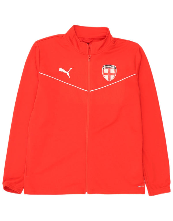 Jachetă de trening Puma Club Milano pentru bărbați, mare, roșu, poliester