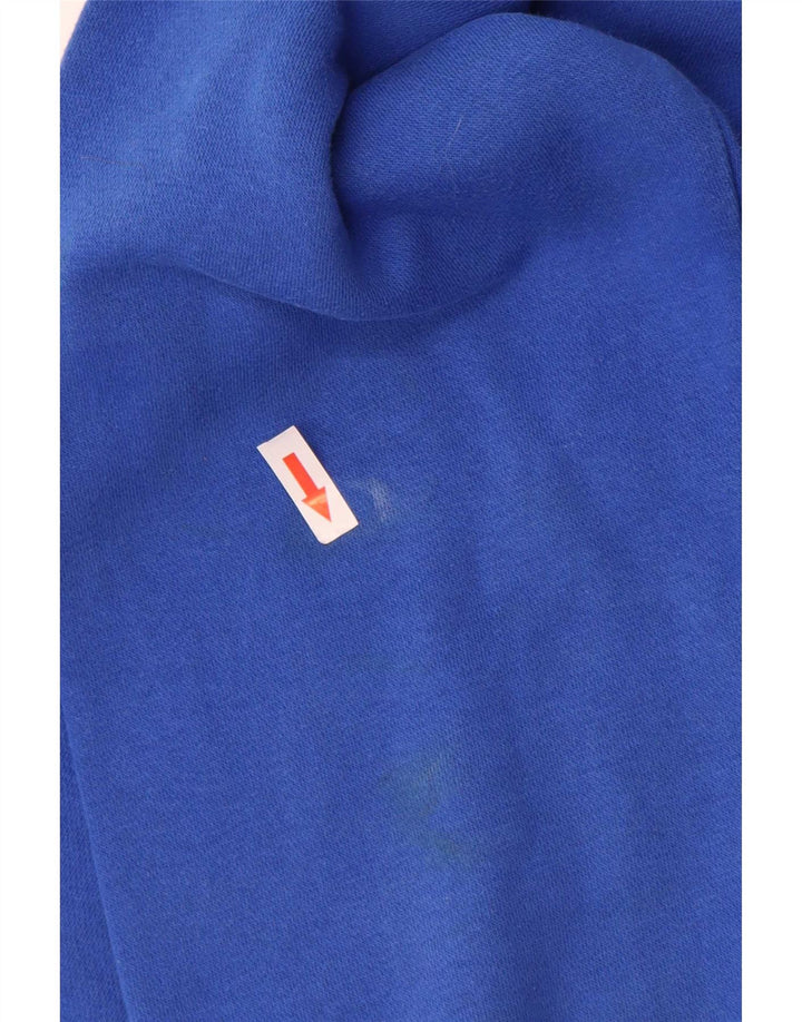 Pulover Nike pentru bărbați, bumbac albastru mediu