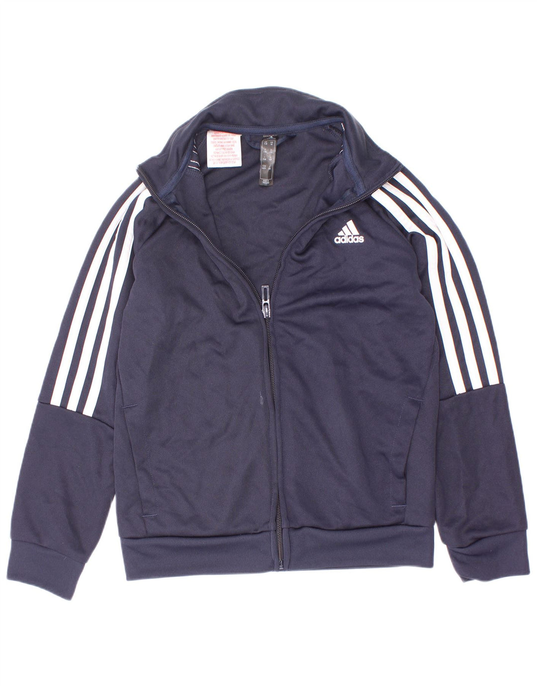 Jachetă de trening Adidas Aeroready pentru băieți, 7-8 ani, poliester bleumarin