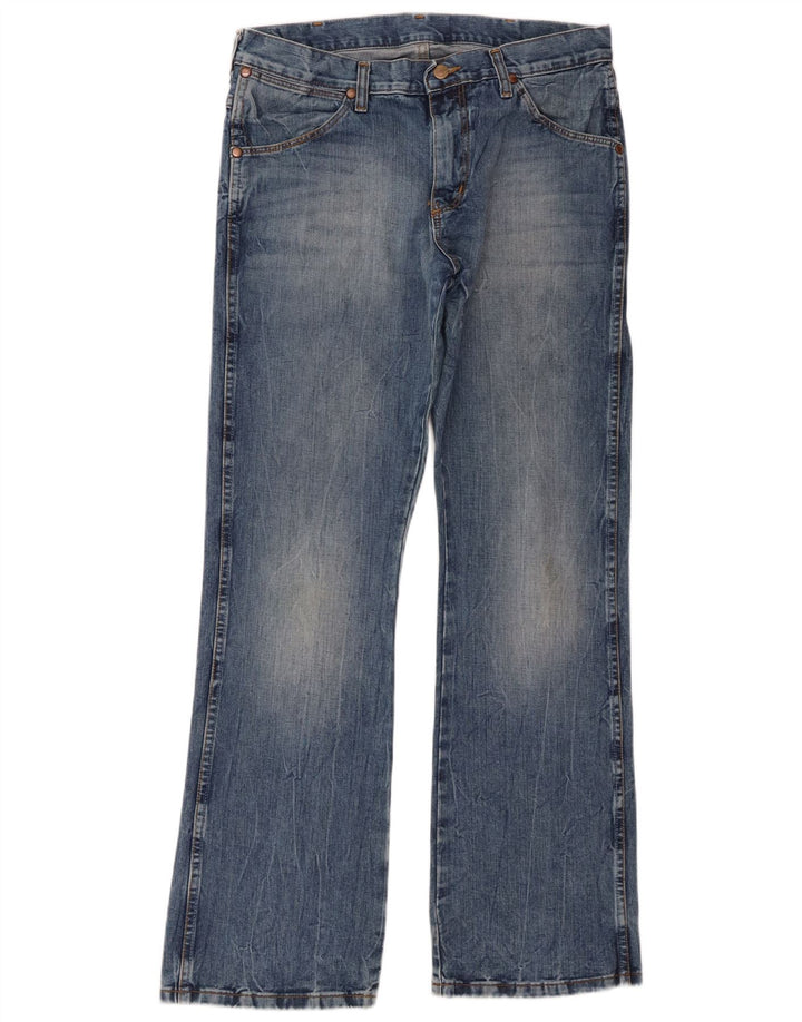 Blugi pentru bărbați Wrangler Dayton Bootcut W32 L32 Bumbac albastru