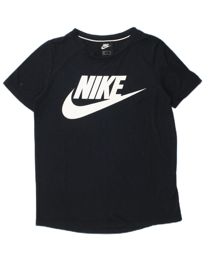 Tricou grafic Nike pentru bărbați Top mic poliester negru