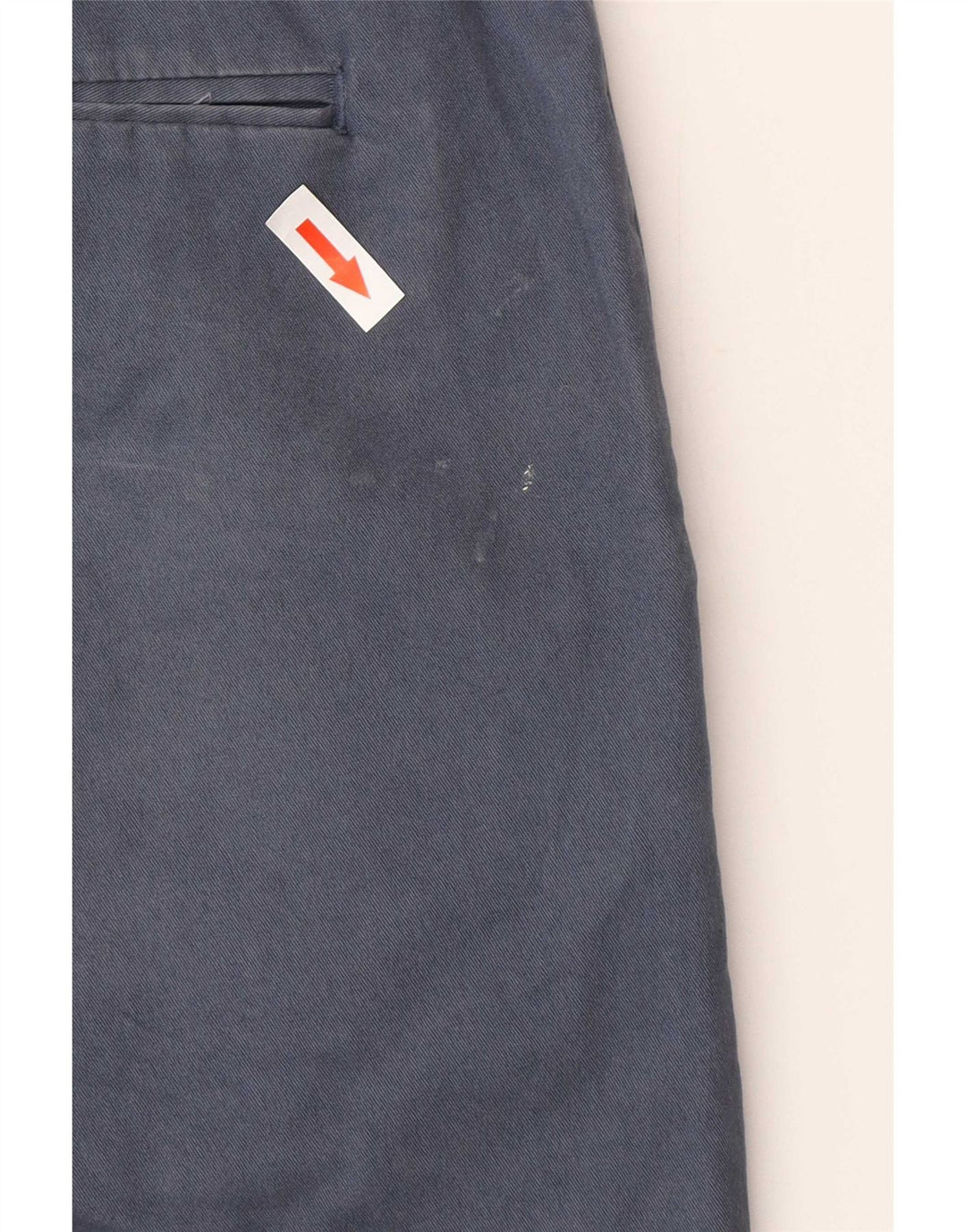 Pantaloni chino pentru bărbați Marks & Spencer, cu ajustare normală, L34 L32, bumbac albastru