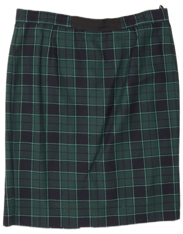 Fusta creion Yarell pentru femei EU 40 Medium W32 Verde carouri