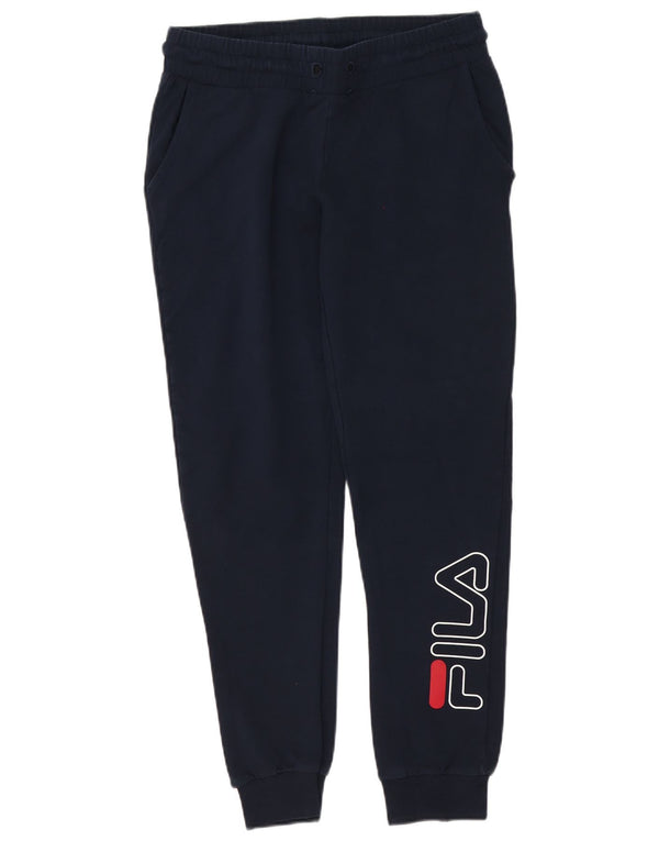 Pantaloni de trening cu grafică Fila pentru bărbați Pantaloni de jogging Medium Bleumarin