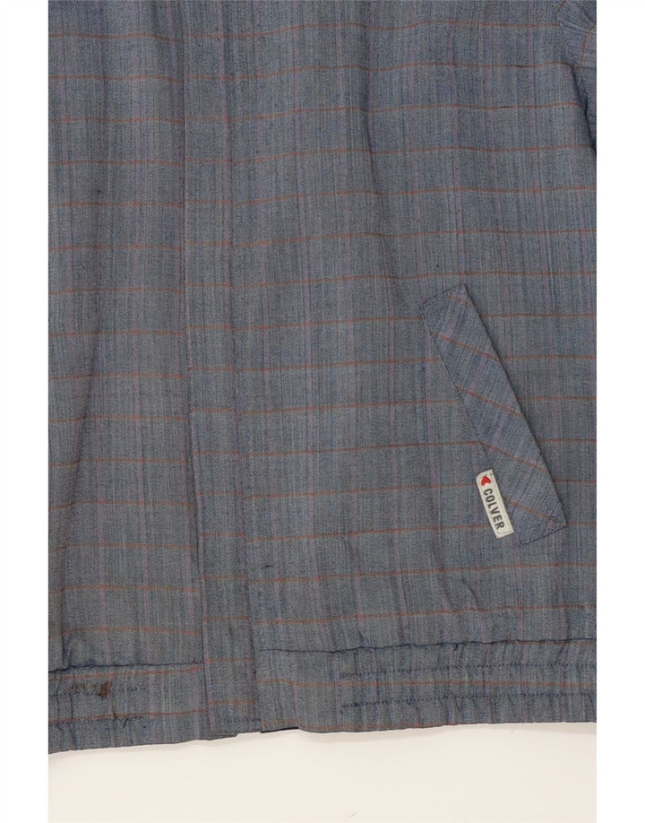 VINTAGE Mens Reversible Jacket UK 42 XL Grey Vintage Vintage and Second-Hand Vintage from Messina Hembry 