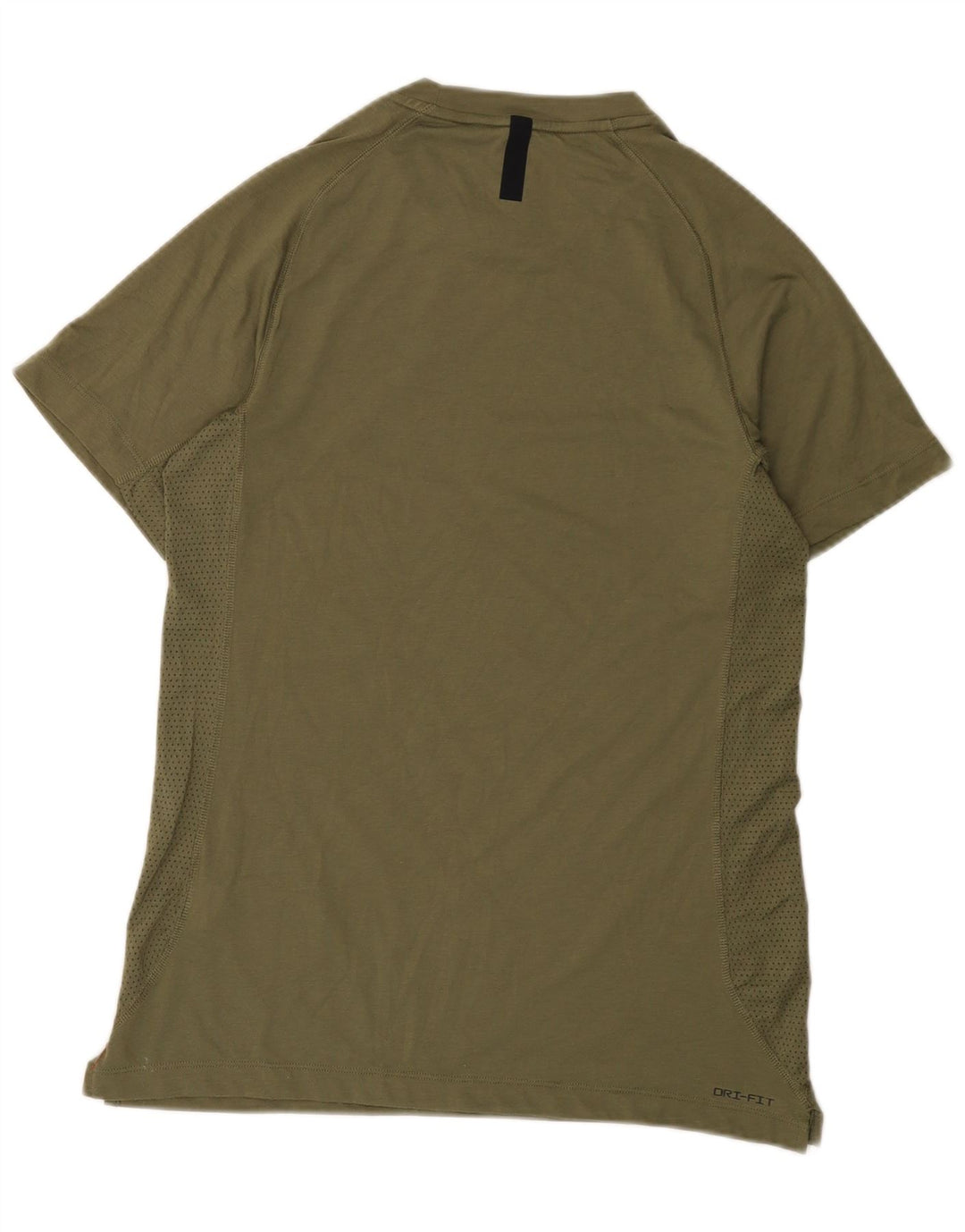 Tricou pentru bărbați Nike Dri Fit Top Mediu Kaki Poliester