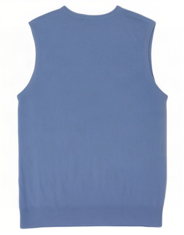 Marks & Spencer Mens Blue Harbour Vest Tank Top Large Acrylic