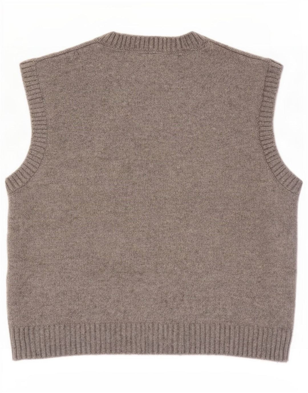 Zara femei Crop Vest Tank Top UK 14 Medium Gri Poliester