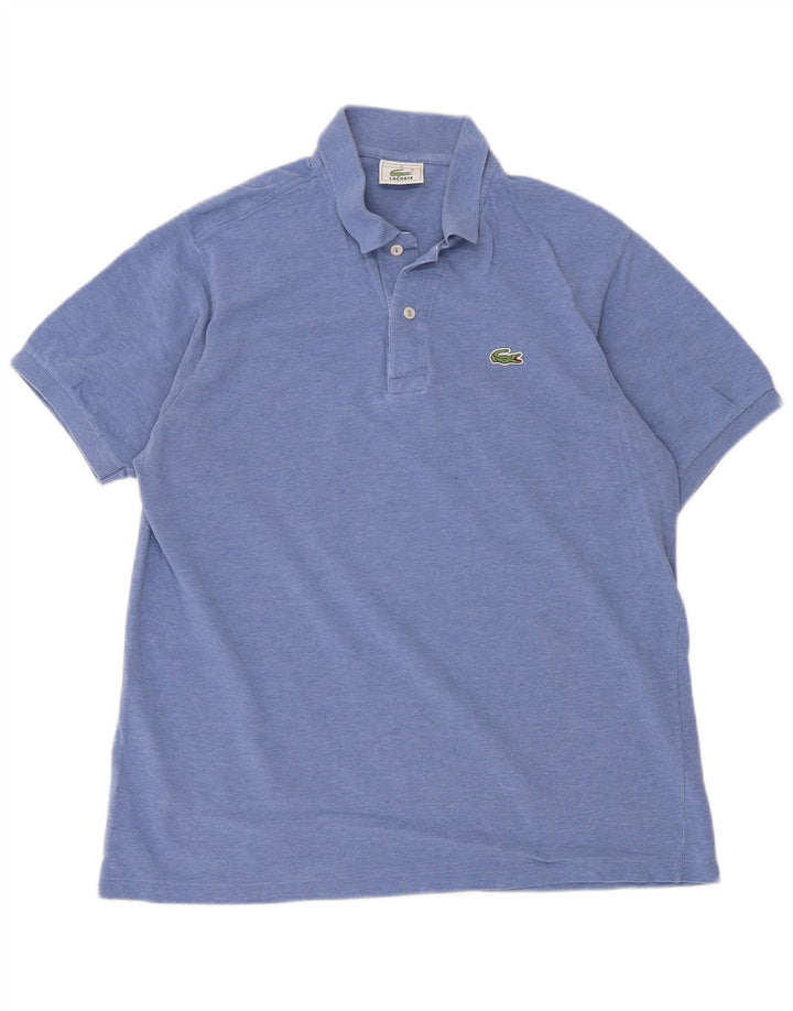 Tricou polo Lacoste pentru bărbați mărimea 5 mare, albastru, bumbac
