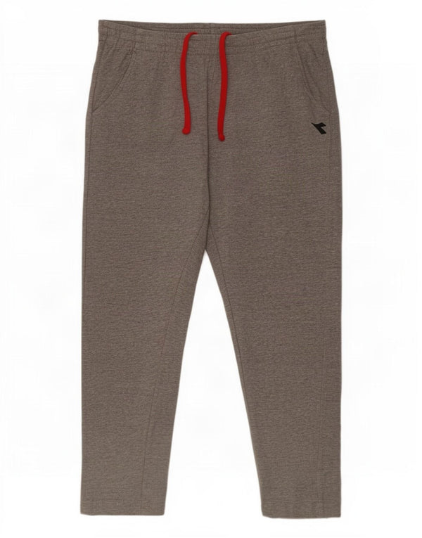 Pantaloni de trening Diadora pentru femei UK 20 2XL bumbac gri