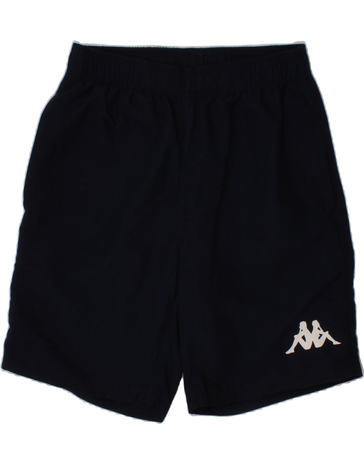 KAPPA Boys Sport Shorts 13-14 Years  Navy Blue Vintage Kappa and Second-Hand Kappa from Messina Hembry 