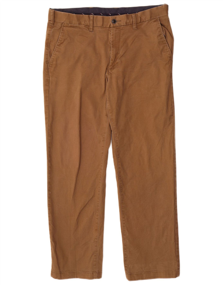 Pantaloni chino Marks & Spencer pentru bărbați Heritage Regular Fit L34 L29 bej