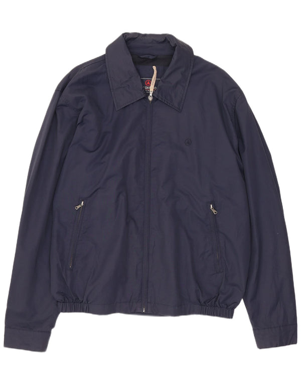 Jachetă bomber pentru bărbați Ivy Oxford IT 52 XL bumbac bleumarin