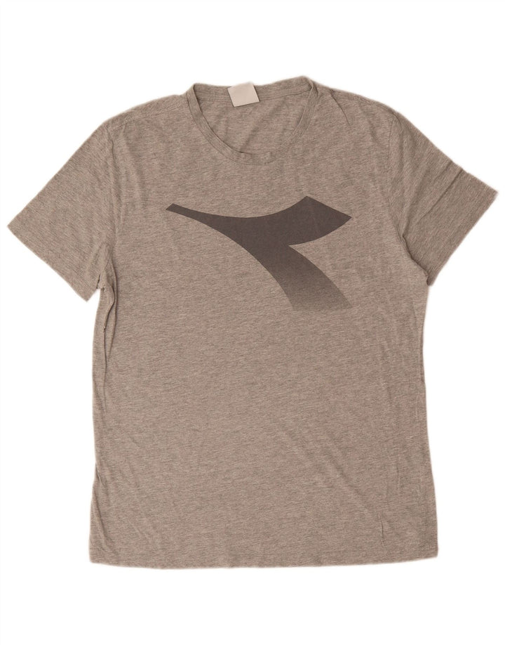 Tricou grafic Diadora pentru bărbați Top mare gri
