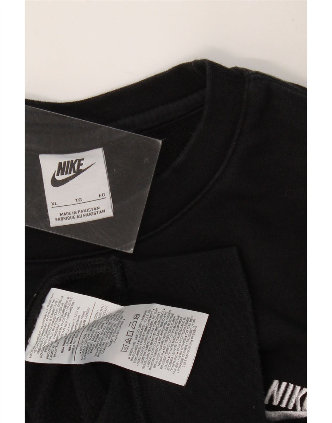 Hanorac pentru bărbați NIKE Jumper XL bumbac negru