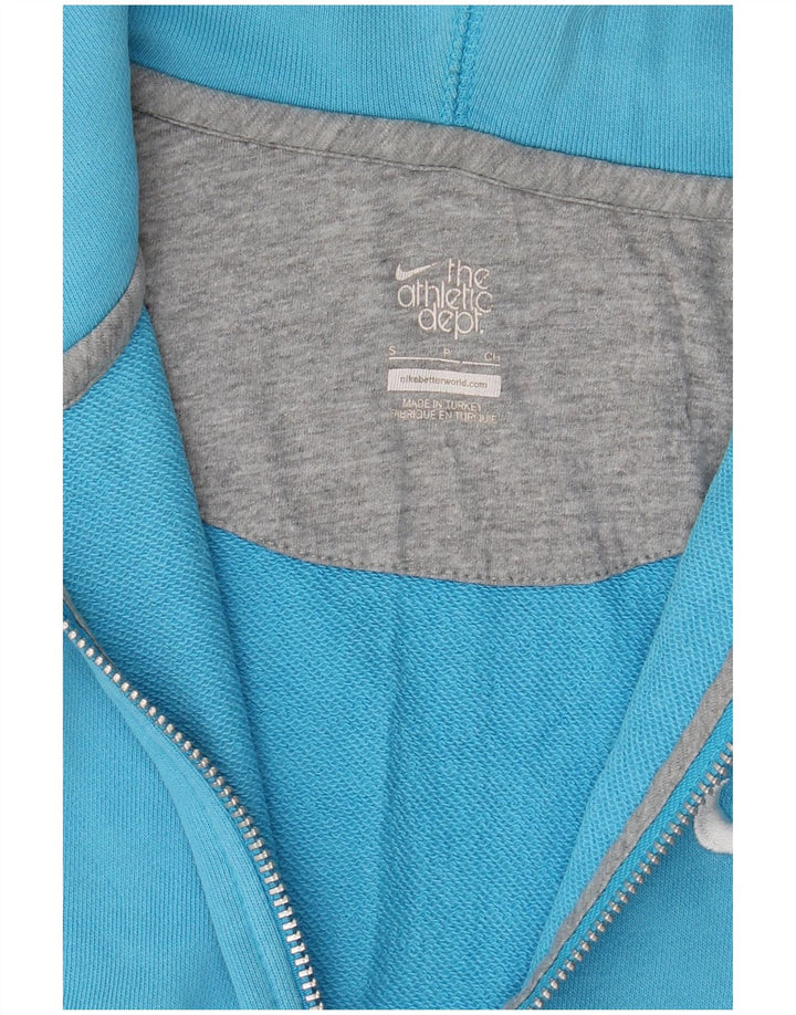 Pulover Nike pentru bărbați, cu fermoar, albastru mic