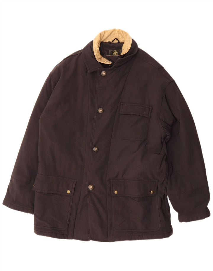 Jachetă căptușită pentru bărbați Fay UK 42 XL Negru