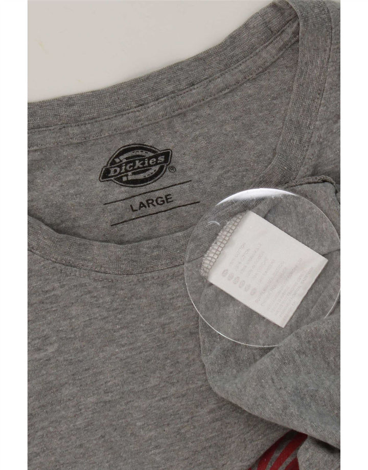 Tricou grafic pentru bărbați Dickies Top mare bumbac gri