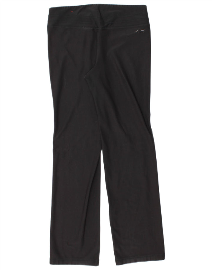 Pantaloni de trening Nike Dri Fit pentru femei UK 10 Poliester negru mic