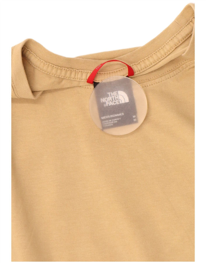 Tricou grafic pentru bărbați THE NORTH FACE Top Medium Beige Bumbac