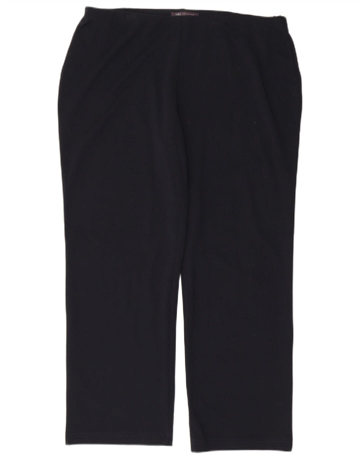 Pantaloni de trening pentru femei Marks & Spencer UK 16, mari, bleumarin, viscoză