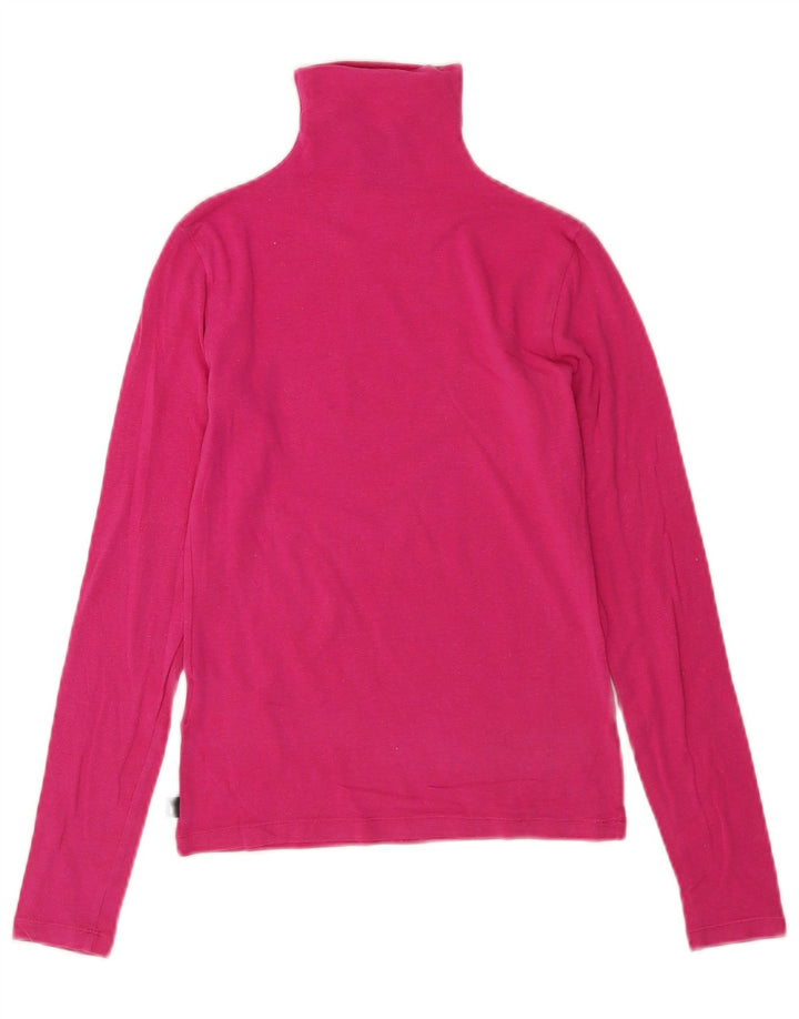 Top pentru femei Nike cu mânecă lungă UK 8/10 mic, roz, bumbac