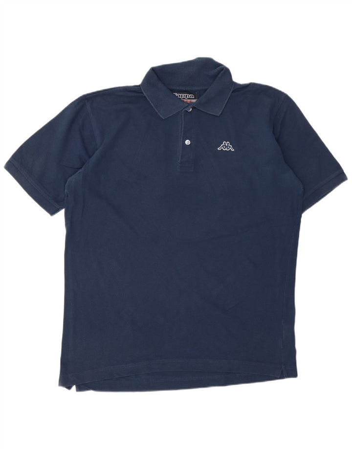 Cămașă polo pentru bărbați Kappa, mare, bleumarin, bumbac