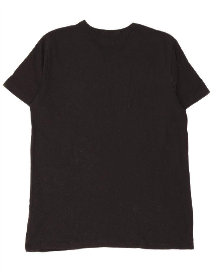 Tricou Bărbați HUGO BOSS Top Mediu Negru Bumbac