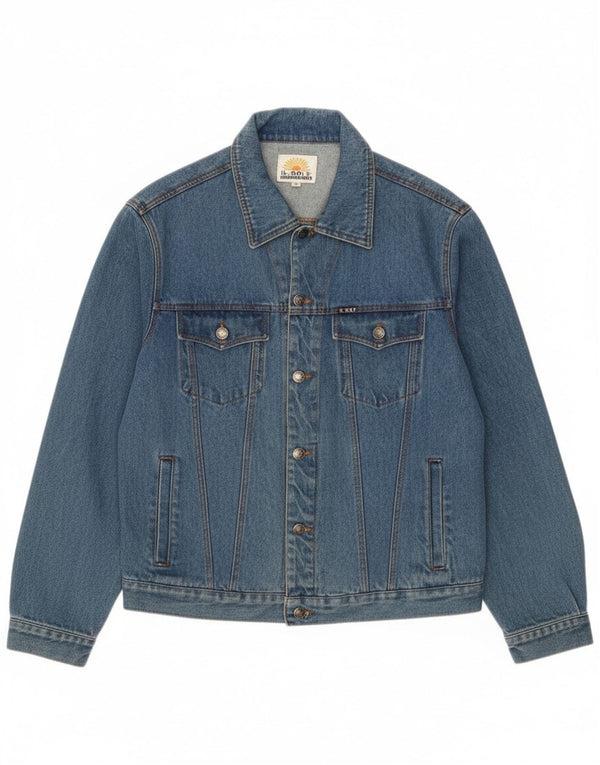 Jachetă de blugi vintage pentru bărbați UK 42 XL Blue Cotton Classic