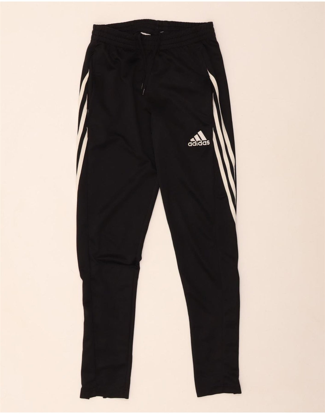 Pantaloni de trening Adidas Climalite pentru femei UK 6 XS Poliester negru