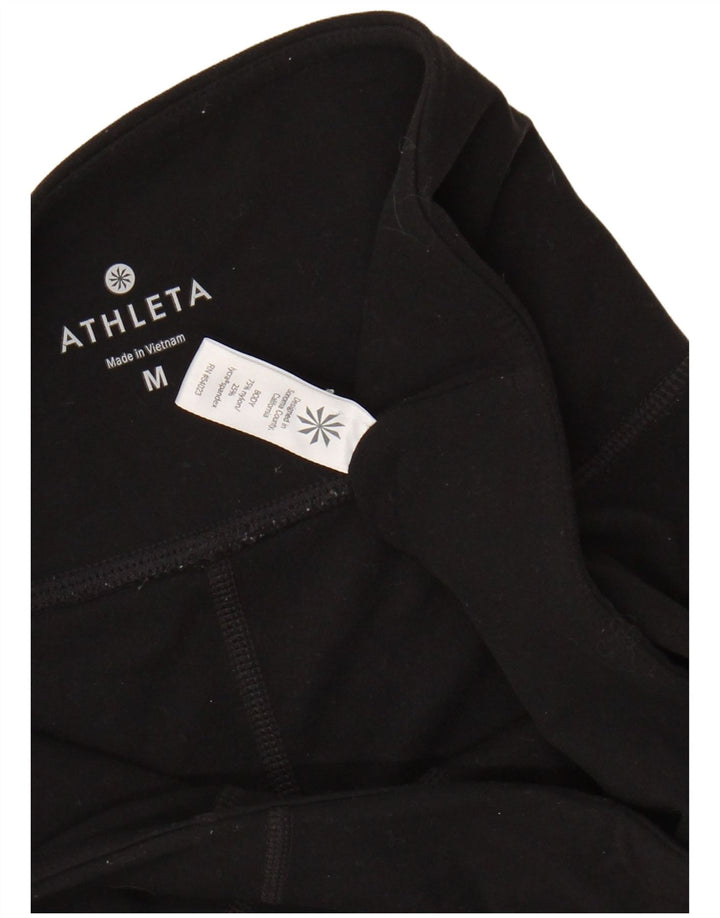 Leggings pentru femei ATHLETA UK 12 Medium Black Nylon