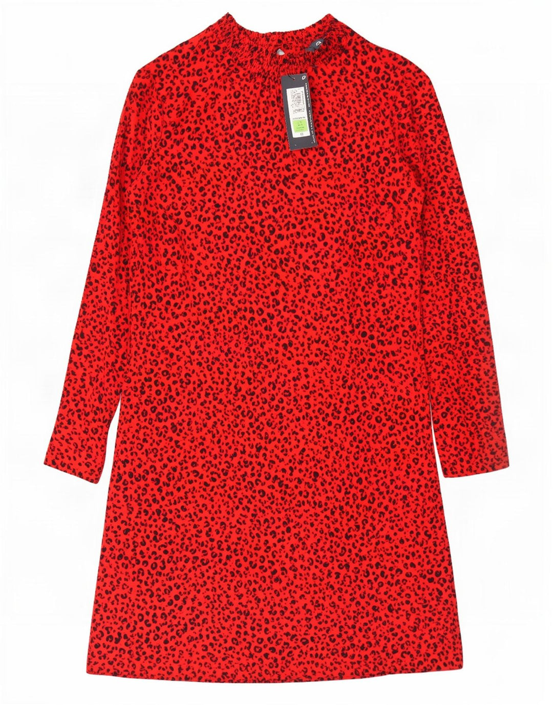 Rochie de bază pentru femei Marks & Spencer UK 12 Medium Red Animal Print