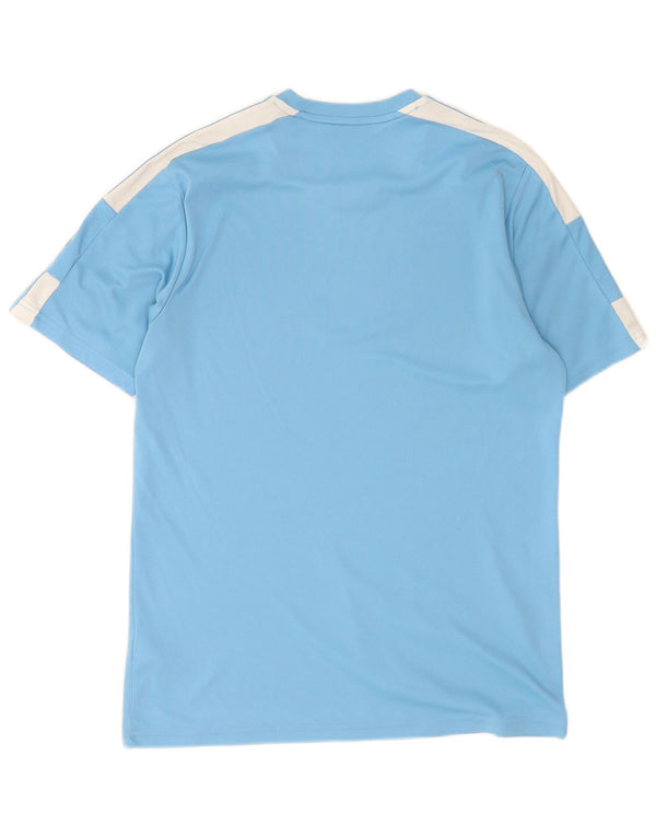 Tricou pentru bărbați Adidas Aeroready Top Medium Blue Colorblock Poliester