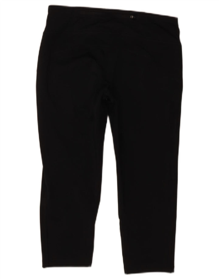 Leggings Nike Climalite Capri pentru femei UK 10 Poliester negru mic