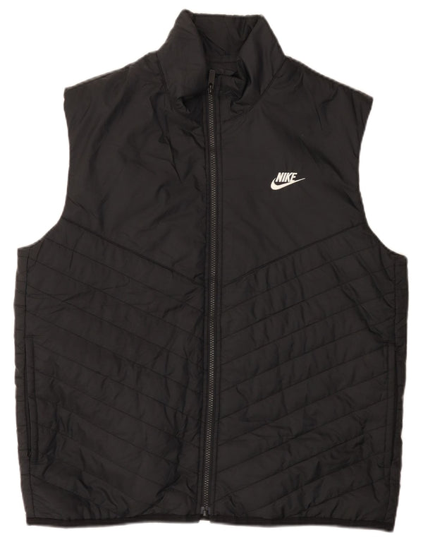 Gilet pentru bărbați Nike Therma-Fit Padded UK 38 Medium Black Poliester