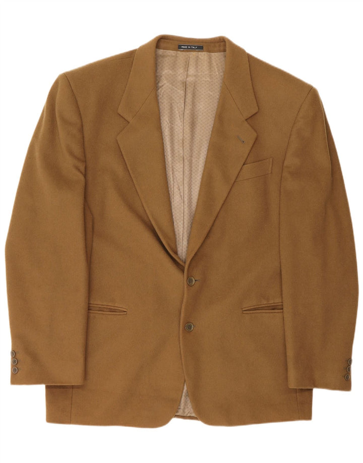 Jachetă Blazer pentru bărbați Bianchi cu 2 nasturi IT 54 2XL Maro Cașmir