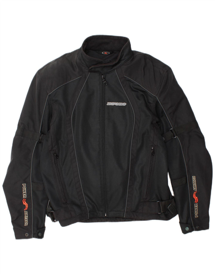 Jachetă SPIDI Graphic Racer pentru bărbați UK 42 XL Negru