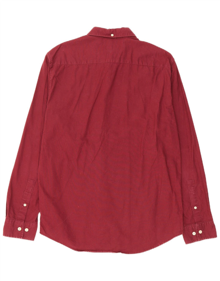 Cămașă pentru bărbați Jack Wills Slim Fit Bumbac mediu Burgundy