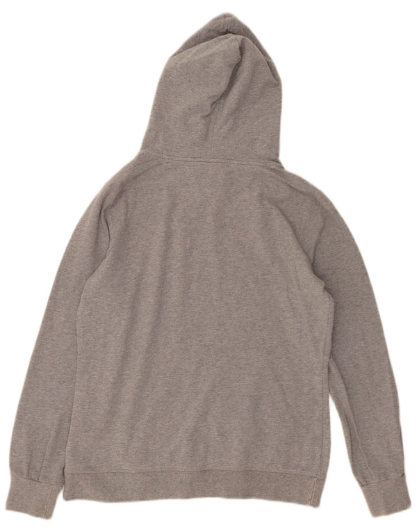 Pulover pentru damă CHAMPION Heritage Fit Graphic Hoodie UK 14 Large Gri